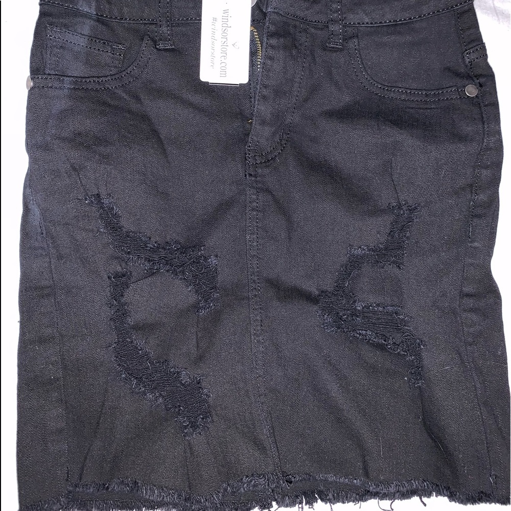 Windsor jean skirt